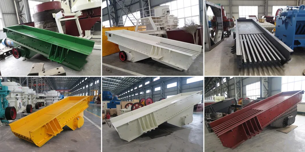 High Wear Resistant Screen Mining Vibrating Feeder Stone Feeder for Sale